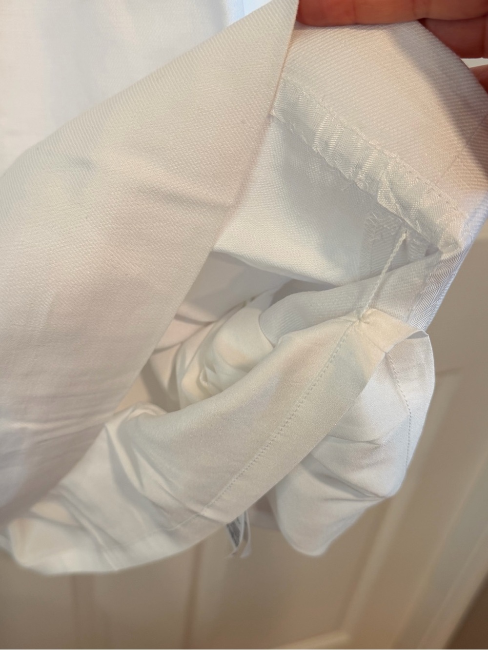 NWT J Crew White Executive dress in stretch linen blend Size 18 #JC218 - Picture 17 of 17